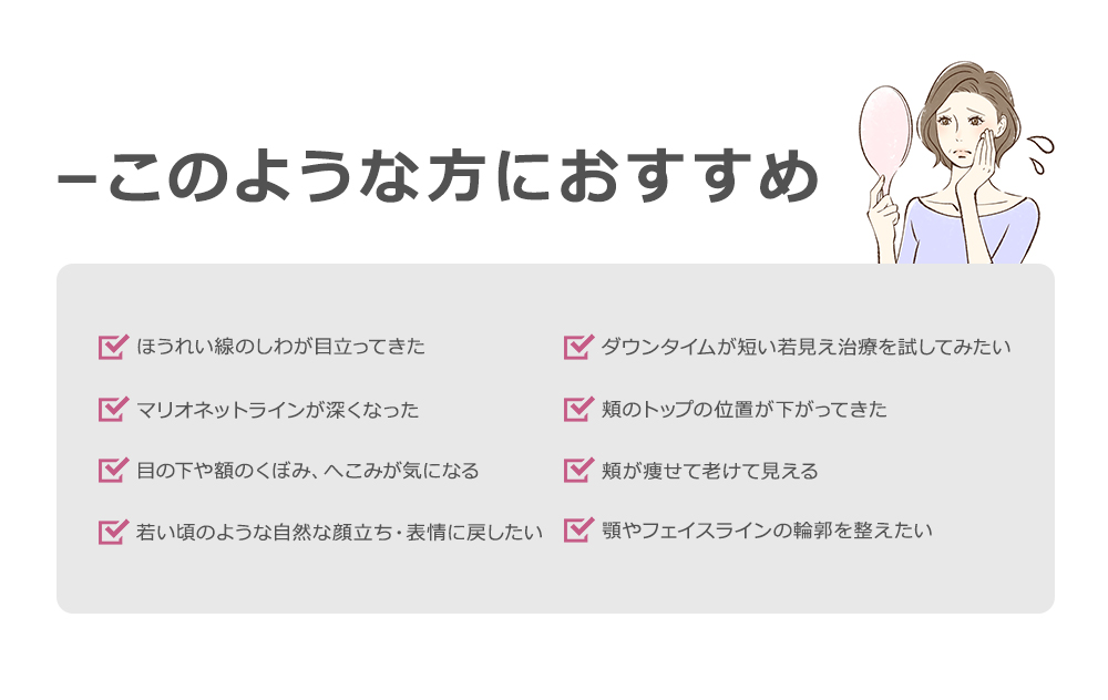 このような方におすすめ